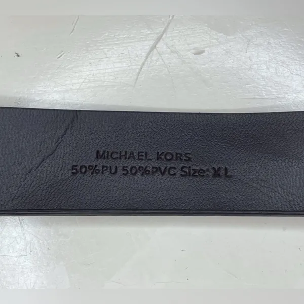 Michael Kors Women’s Dark Brown Belt with Gold Buckle‎ Size XL - Image 6