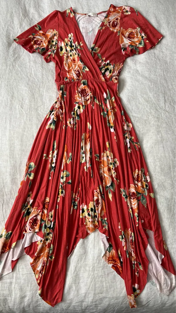 Altar'd State Midi Floral Dress - Image 2