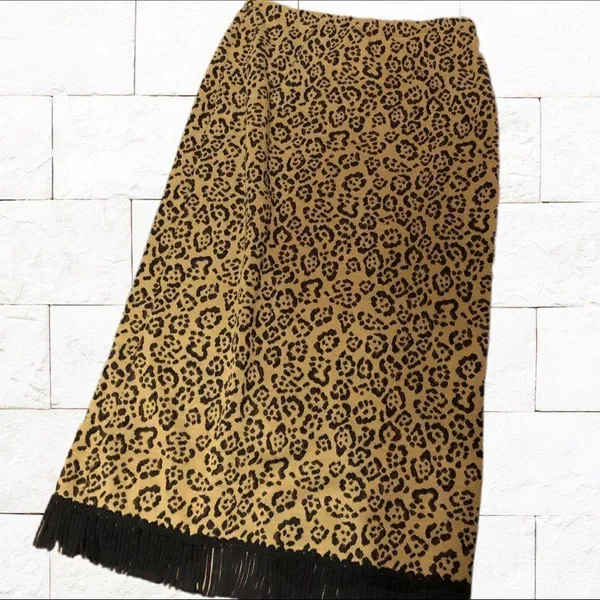Lemme for Nina Lenard Tan and black leopard skirt - Image 7