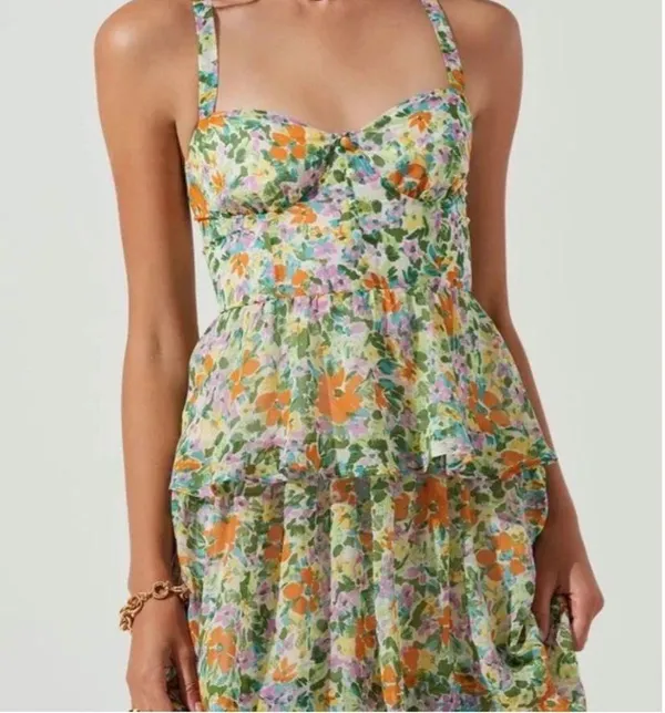 ASTR The Label Floral Dress Maxi - Image 2