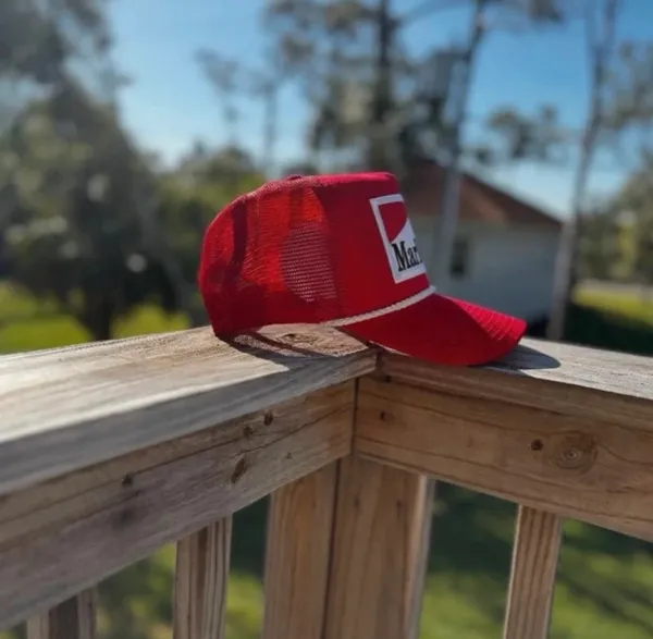 Red Marlboro Cap - Image 3