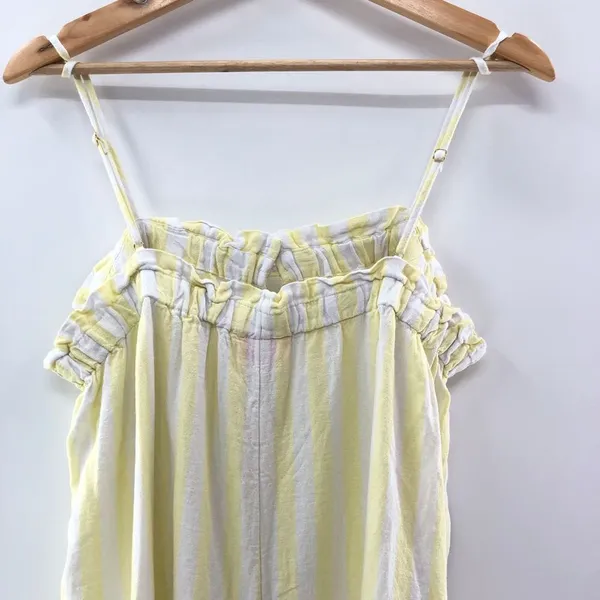 Stoney Clover Lane‎ x Target Striped Jumpsuit Light Yellow Large - Image 4