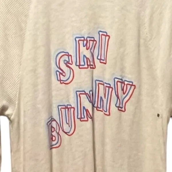 Aerie Ski Bunny NWT Real Soft Waffle Knit Thermal‎ Long Sleeve top Size Medium - Image 5