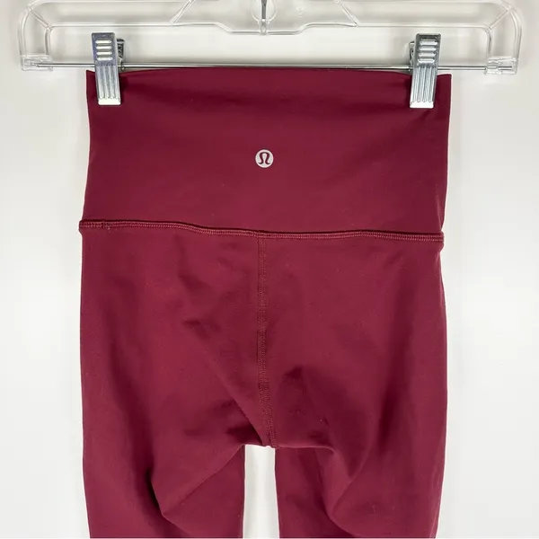 Lululemon Wunder Under Hi-Rise Tight 28” in Ruby Wine - Image 9