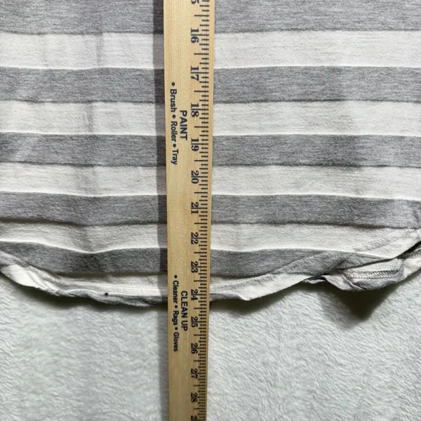 Barbour Gray White Tank Lightweight Women's US size 8 - Image 8