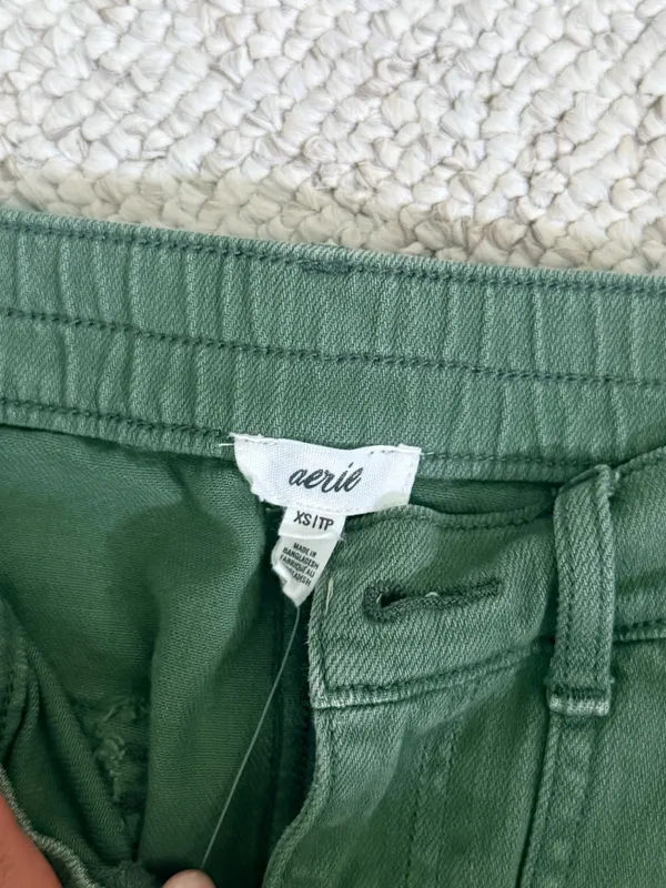 Aerie Skirt Mini Cargo High-Waisted Extra Small - Image 3