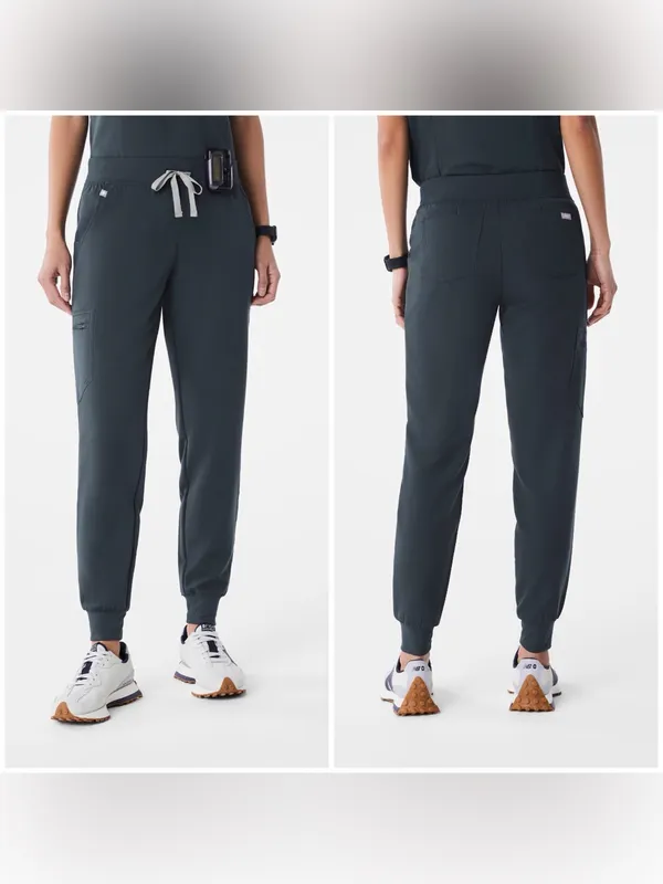 Figs Zamora Casual Scrub Trousers Dark Harbor (Size XXS/P) - Image 2