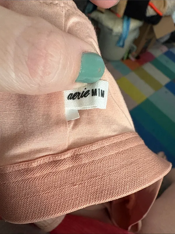 🎉4 for $20 Aerie Ribbed Cropped Tank, Medium - Image 4