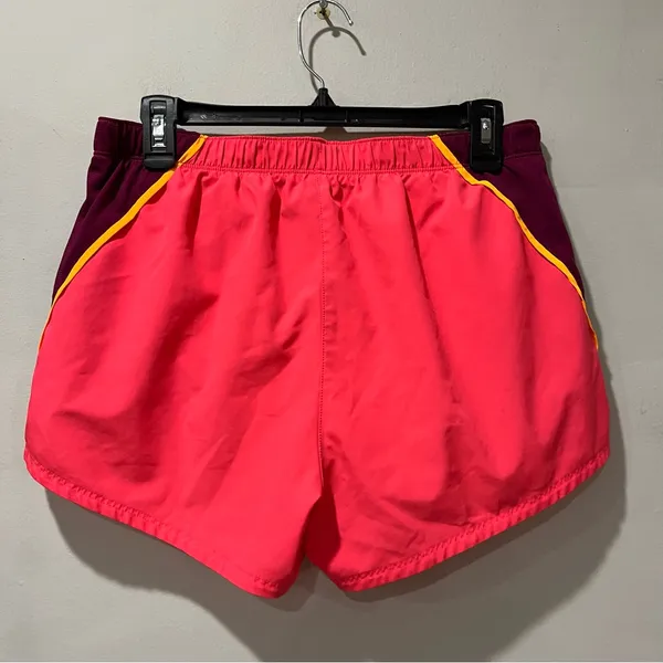 New Balance Size medium pink Lined running shorts‎ Nb Dry Tie Purple Orange - Image 7