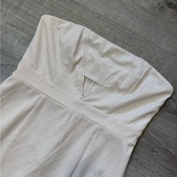 •Charlotte Russe• Light Dusty Pink Strapless Dress - Image 2