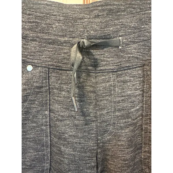 Kuhl Mova Straight Leg Pants Charcoal Athleisure Gray Cargo Hiking Women 12 Reg - Image 5