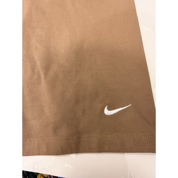 Nike Brown Biker Shorts - Image 3