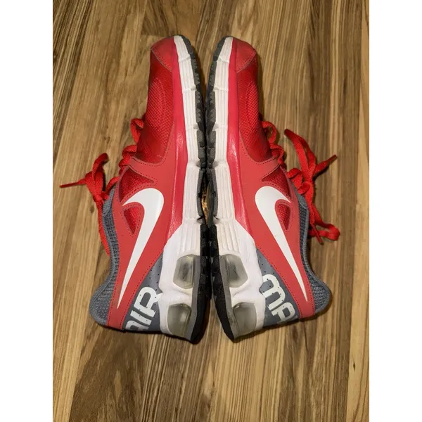 Nike Air Max Run Lite Women's S 7 555643-600 Red Running‎ Shoes Sneakers - Image 4