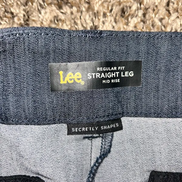 Lee Women’s straight leg midrise denim jeans 14 - Image 4