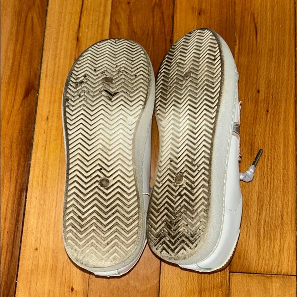 Vintage Havana White and Blush Pink Sneakers - Image 8