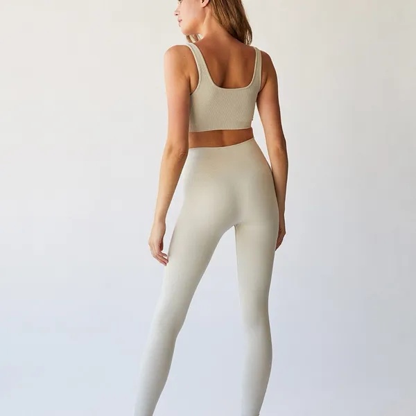 Set Active Sculptflex Box Cut Bra + Leggings - Image 2