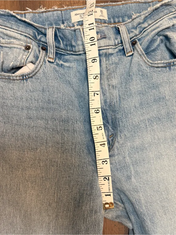 Abercrombie & Fitch The‎ 90s Straight ultra High Rise Curve Love Boot Cut 26 - Image 4