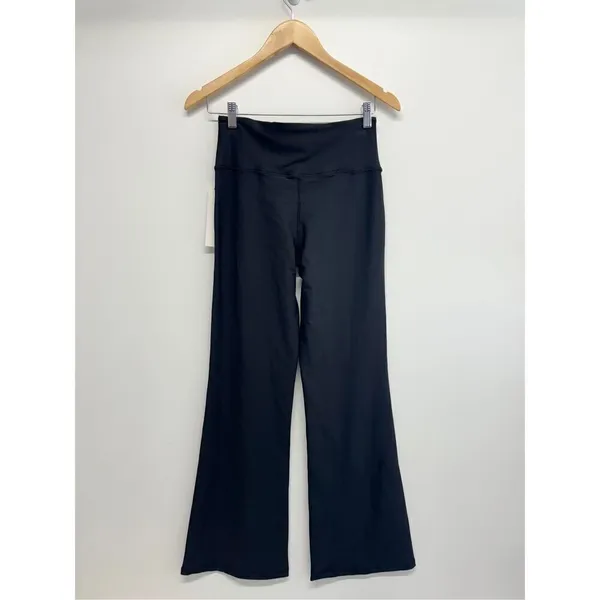 AQUA Leggings High Rise Boot Cut Size Small‎ Style Black Athletic NWT - Image 3