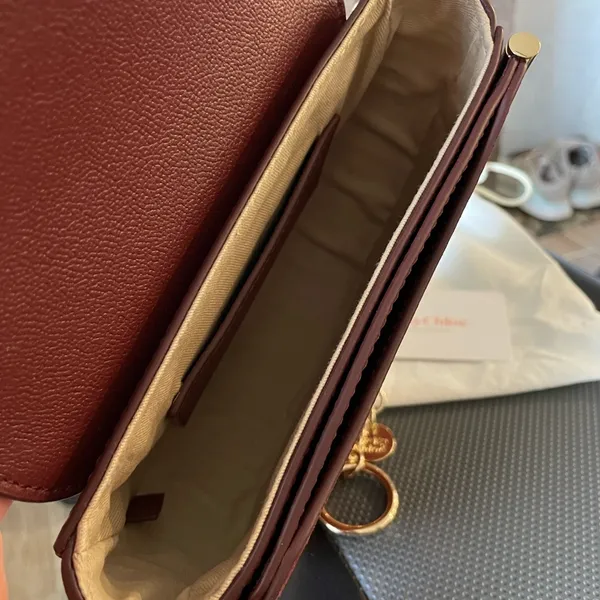 See By Chloe Mara Evening Bag - Burnt Mahogany - Image 6