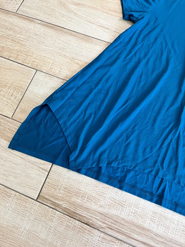 Womens Athleta Blue/Green Workout Top - S - Image 3