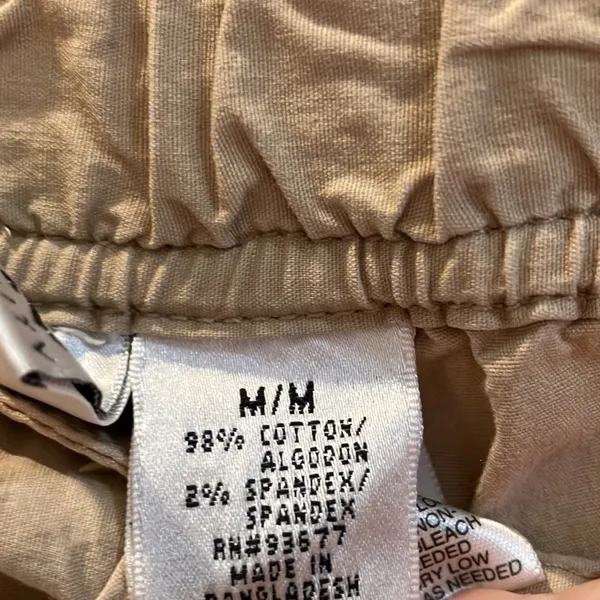 FINAL MARKDOWN Duo maternity capris medium Tan Size undefined - Image 4