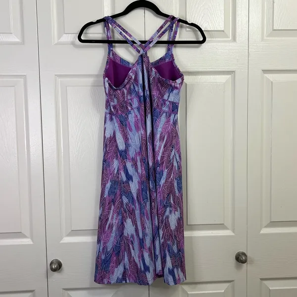Marmot Purple and Blue Patterned‎ Dress - Image 4