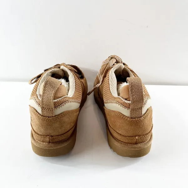 UGG Lowmel Lace Up Sneaker Boot Chestnut Brown Kids 5 / Women's 7 - Image 7