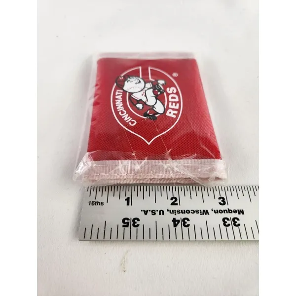 Vintage & Rare‎ Smokey The Bear MLB Cincinnati Reds Baseball Nylon Wallet Resist - Image 4