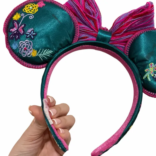 EUC! 2021 Disney Parks Encanto Magic Awaits You Minnie Mouse Ears Headband - Image 2