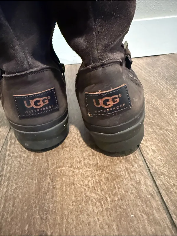 Ugg‎ Australia Thomsen Stout Brown Waterproof Boots Size 6 - Image 11