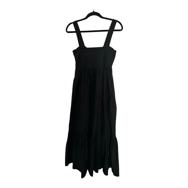 NWT A.L.C. Lilah II Cotton Midi Dress Black - Size 4 (Original Price $495) - Image 8