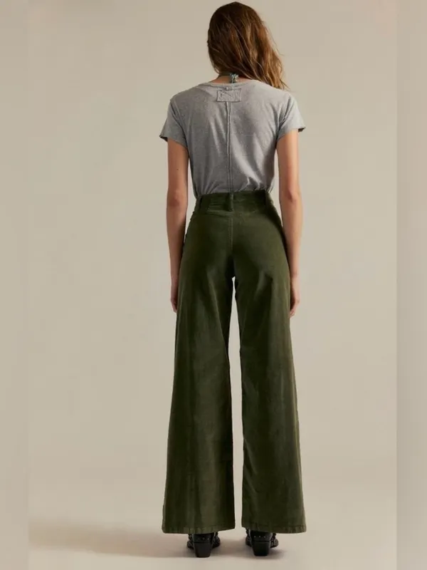 We The Free Libre Cord Wide-Leg Jeans Pants Size 30 - Image 3