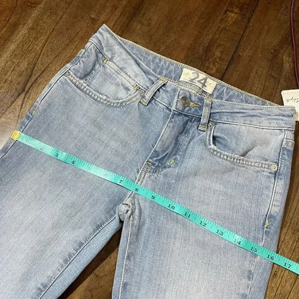 Free People Liv Crop Flare Low Rise Jeans - Image 11