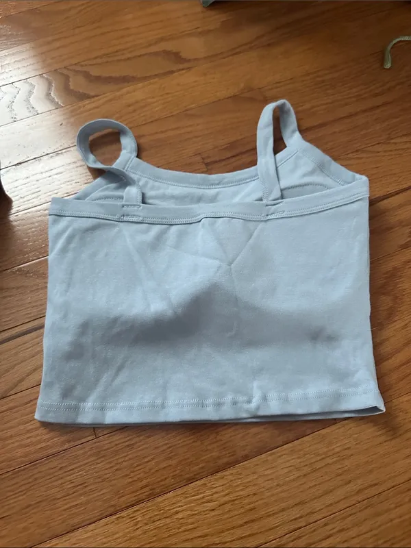 SHEIN Baby Blue Tank Top Camisole Padded - Image 2