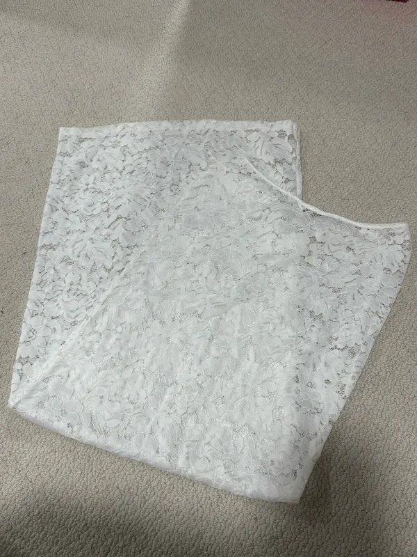 Lace maxi skirt White - Image 5