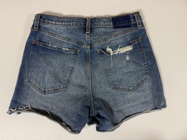 Women’s Abercrombie Denim High Rise Shorts 10 - Image 2