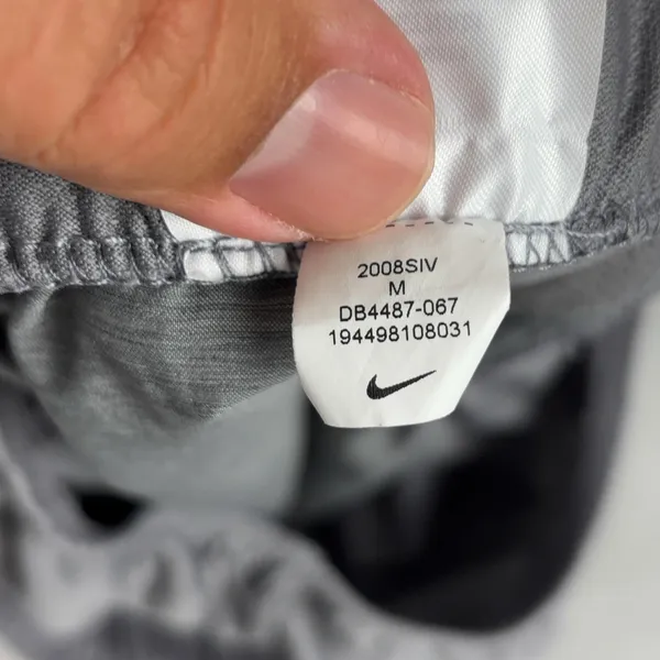 Nike Dri-FIT Running Shorts Womens M Gray 3 In Lined Athletic Pockets DB4487-067 - Image 10