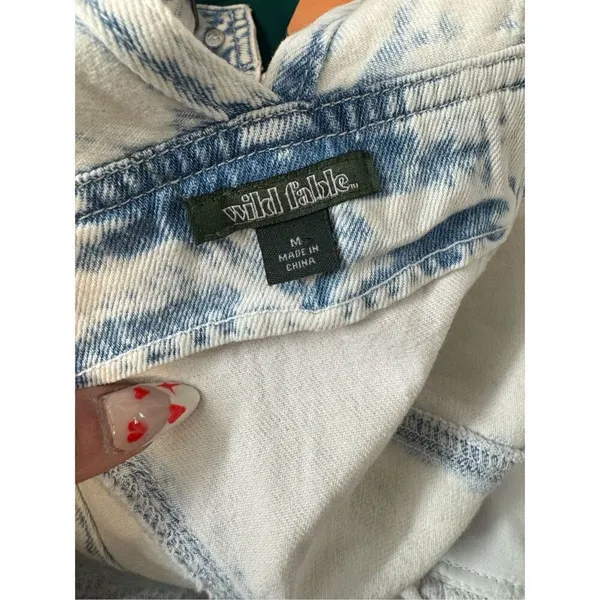 Wild fable overalls shorts size medium - Image 5