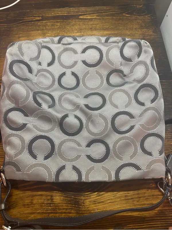 Coach‎ Gray Purse - Image 2