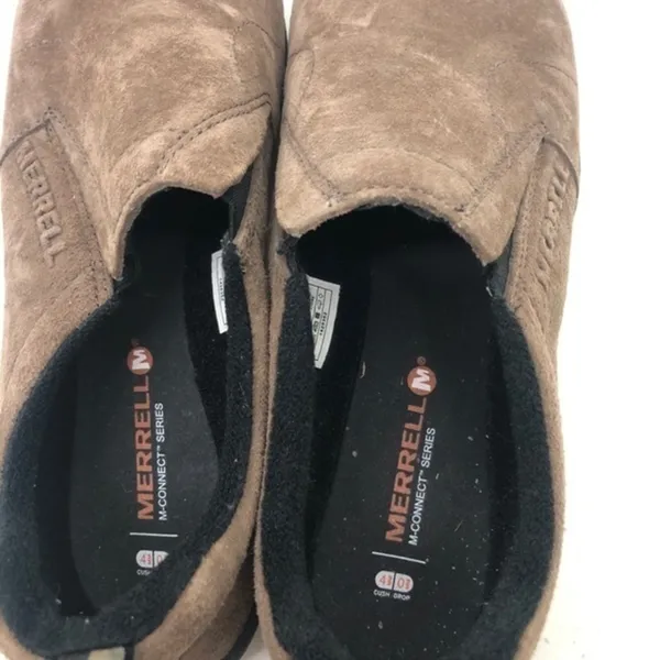 Merrell Women leather Jungle Moc Slip On gun smoke - Image 5