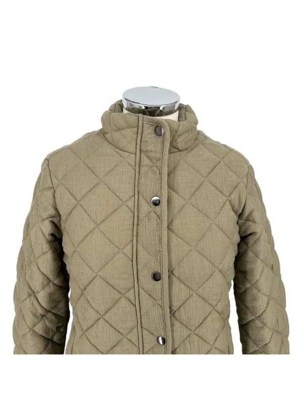 Market & Spruce Quilted Field Jacket Olive Green Size XL NWT - Image 3