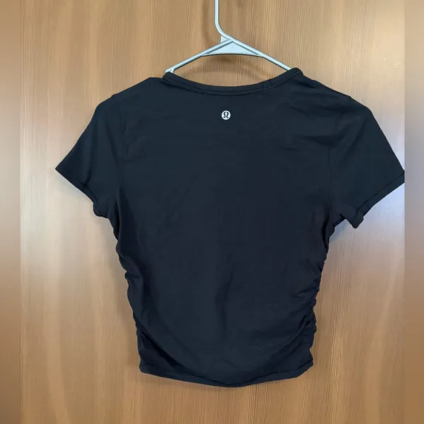 lululemon athletic All It Takes Short Sleeve Shirt Nulu in Black - Image 7