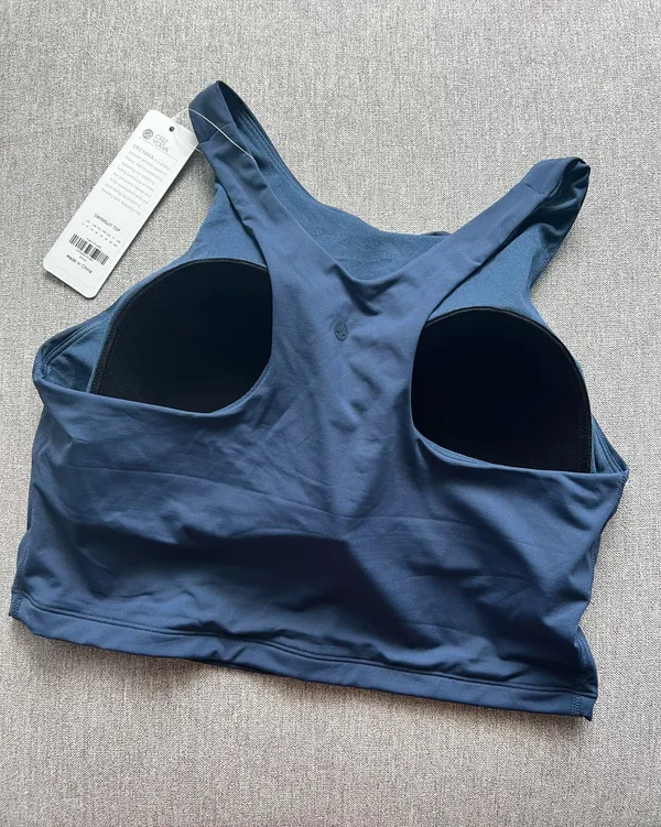CRZ Yoga Women’s Blue Swim Suit Top - Image 3