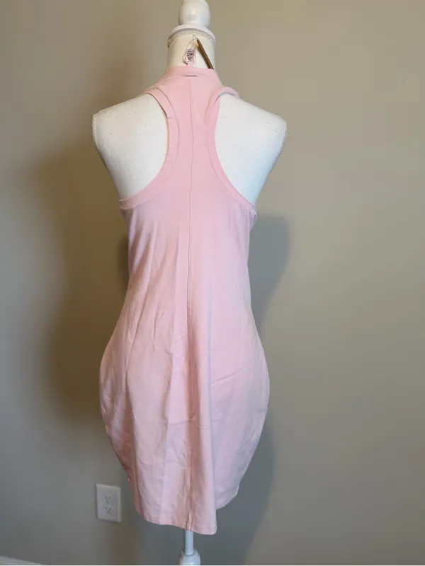 NWT Skims new vintage outdoor mini dress in cherry blossom pink size xl - Image 7