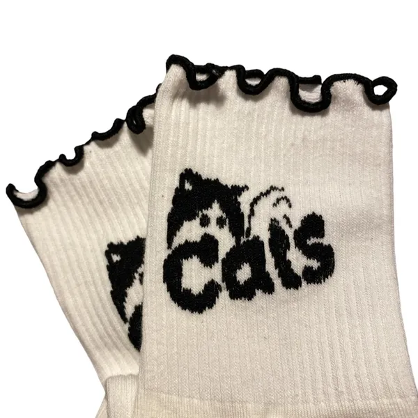Cartoon Graphic Crew Socks - Image 2