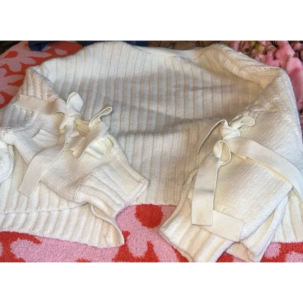 Maeve Anthropologie Creme Cardigan - Image 5