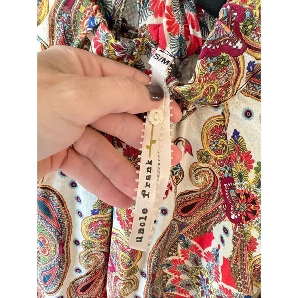 Uncle Frank Jewel Medallion Dress Size‎ Small/ Medium - Image 4