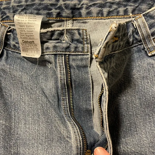 Vintage Women’s Carhartt Denim Jeans - Image 6
