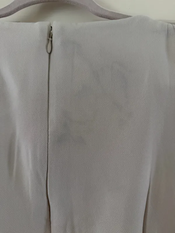 New Without Tags Abercrombie Belted Cream Dress - Image 5