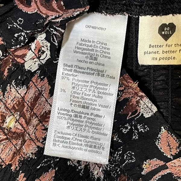 Madewell | Lucie Smocked Peasant Top in Floral | Small - Image 13